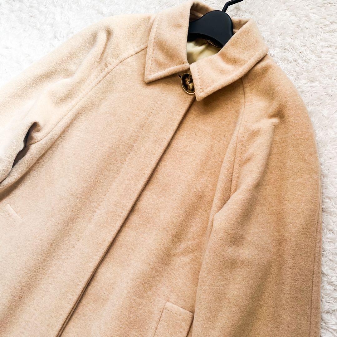 MAXMARA イブルース ロングコート ウール ベージュ マキシ丈 42