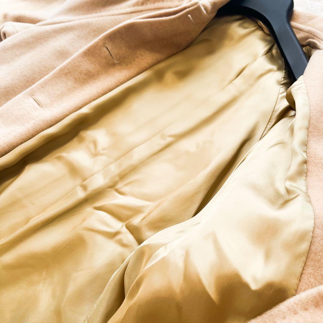 MAXMARA イブルース ロングコート ウール ベージュ マキシ丈 42