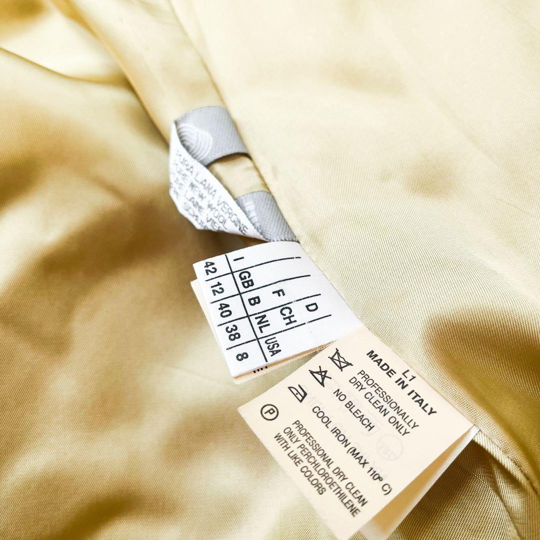 MAXMARA イブルース ロングコート ウール ベージュ マキシ丈 42