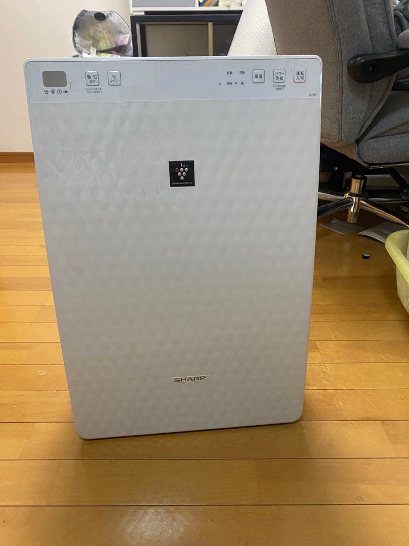 中古SHARP 加湿空気清浄機KC-30T7-W プラズマクラスター2020年製