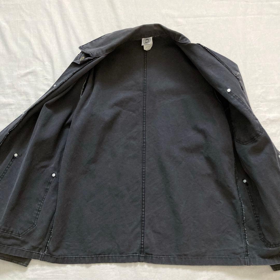 ジャケット・アウター 90s vintage CAT fade black chore jacket