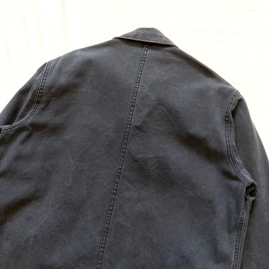 ジャケット・アウター 90s vintage CAT fade black chore jacket