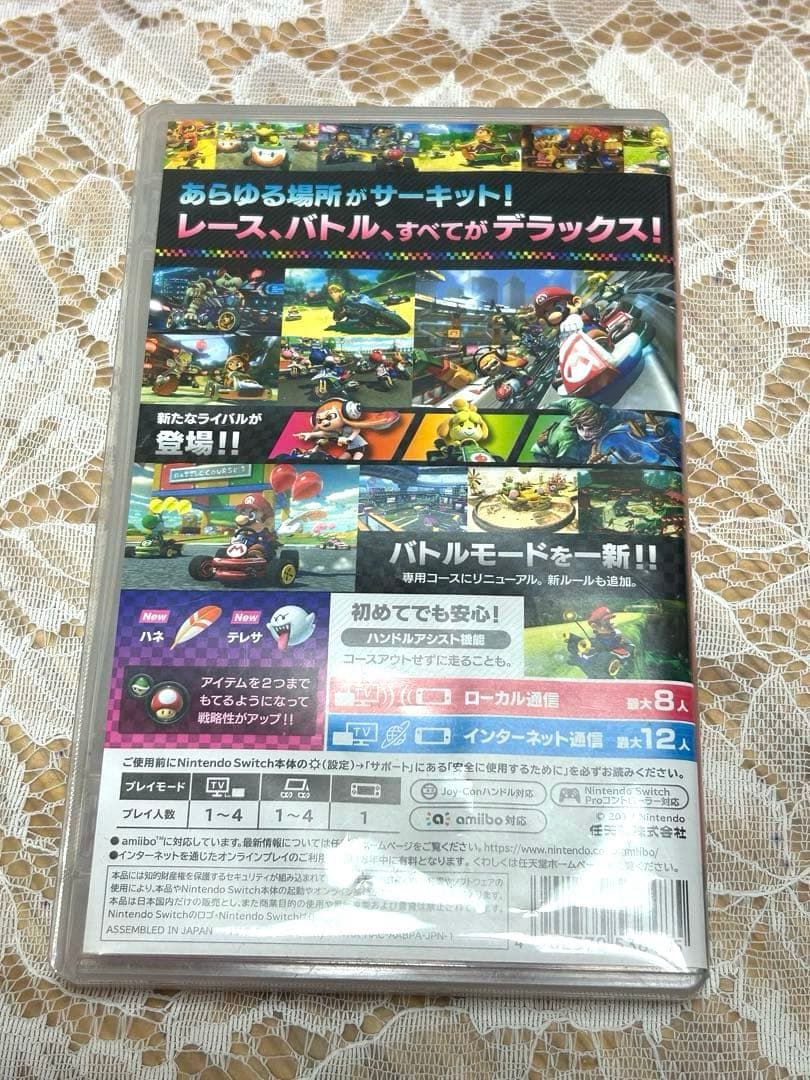マリオカート8 デラックス　Joy-Conハンドル　マリオルイージセット