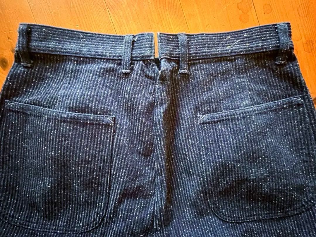 J.S.stead セットアップ L ネイビー ネップ スーツ