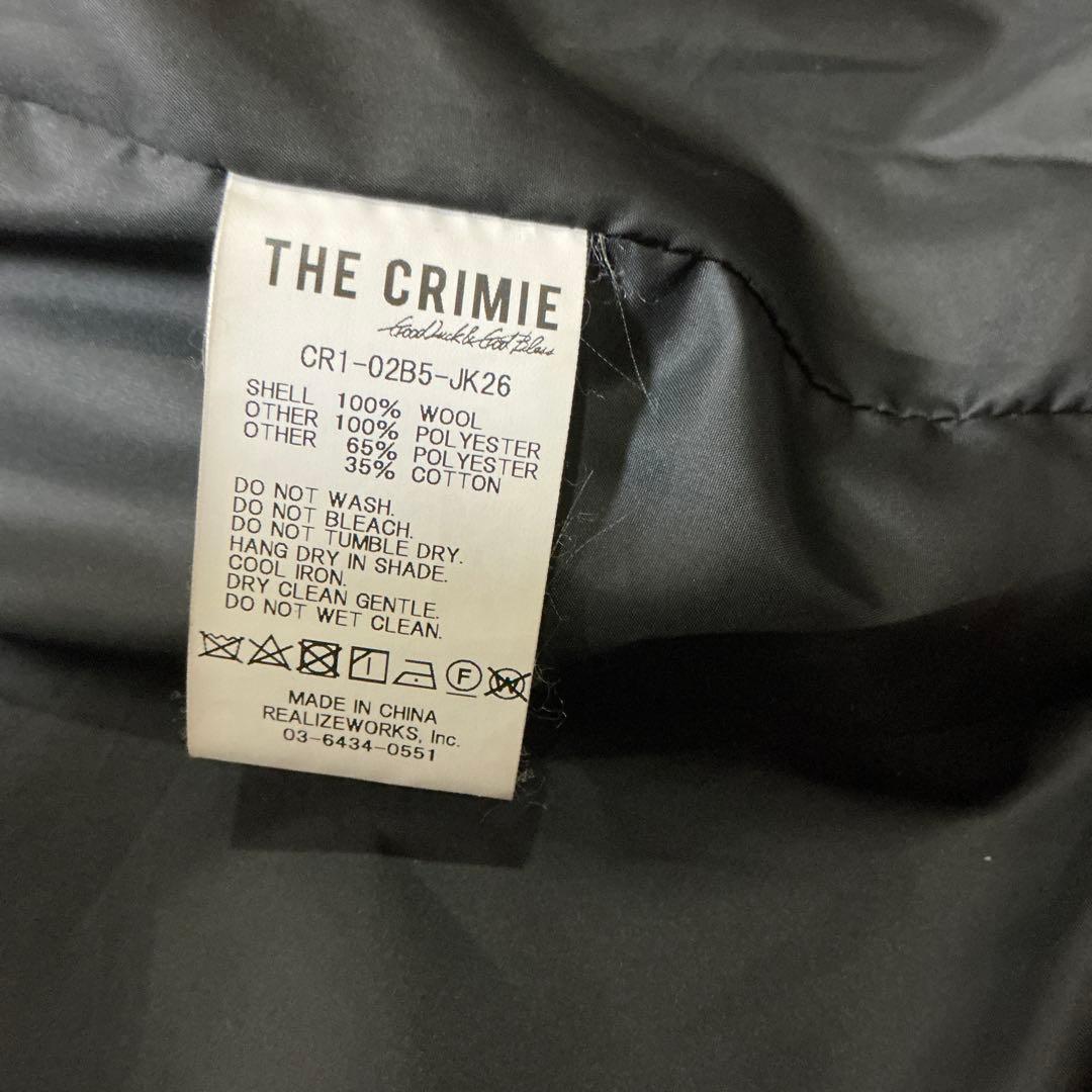 THE CRIMIE クライミー アウター メルトンコート ウールジャケット L
