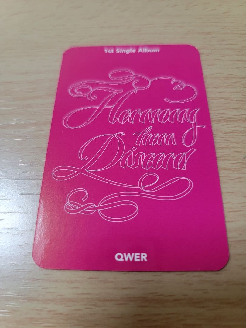 QWER シヨン×マゼンタ Kpop Store トレカ