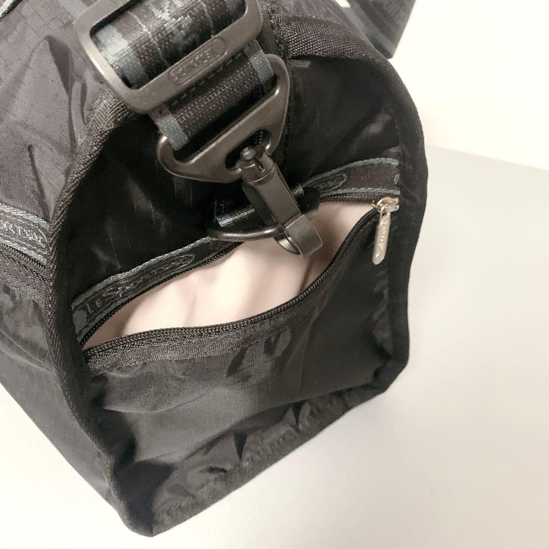 ✨新品タグ付 レスポートサック 2wayボストンバッグ ブラック ポーチ 鍵付き