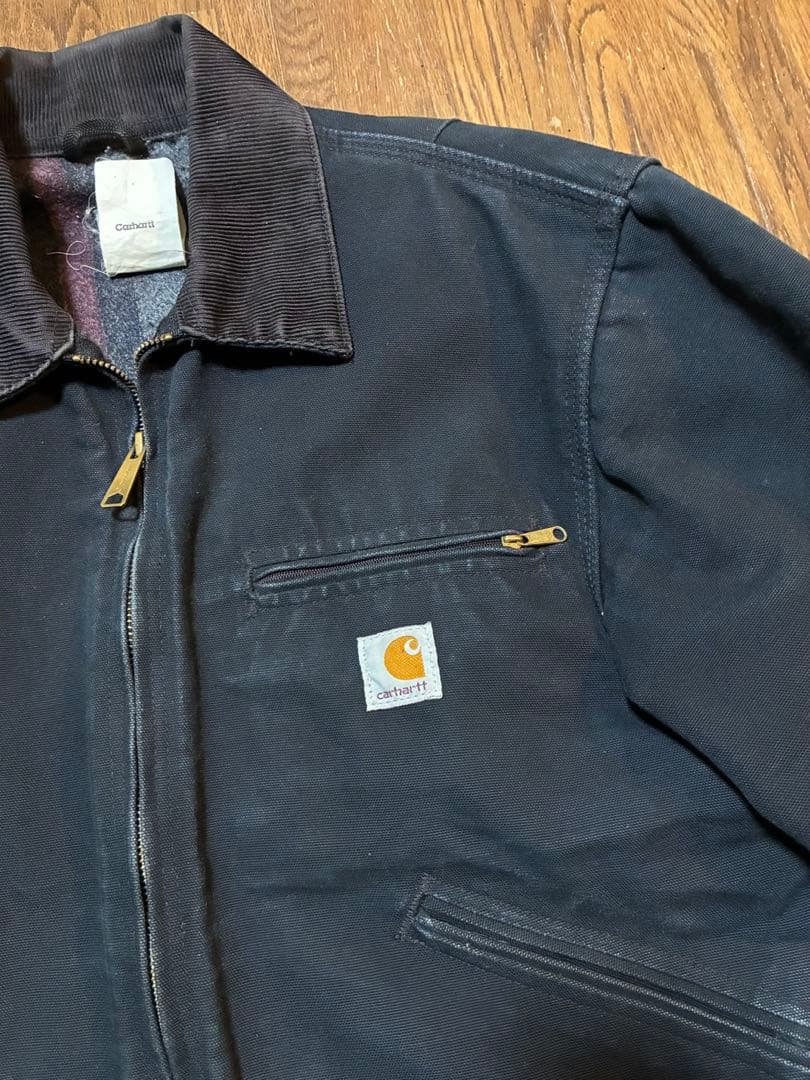 carhartt detroit jacket 38 黒