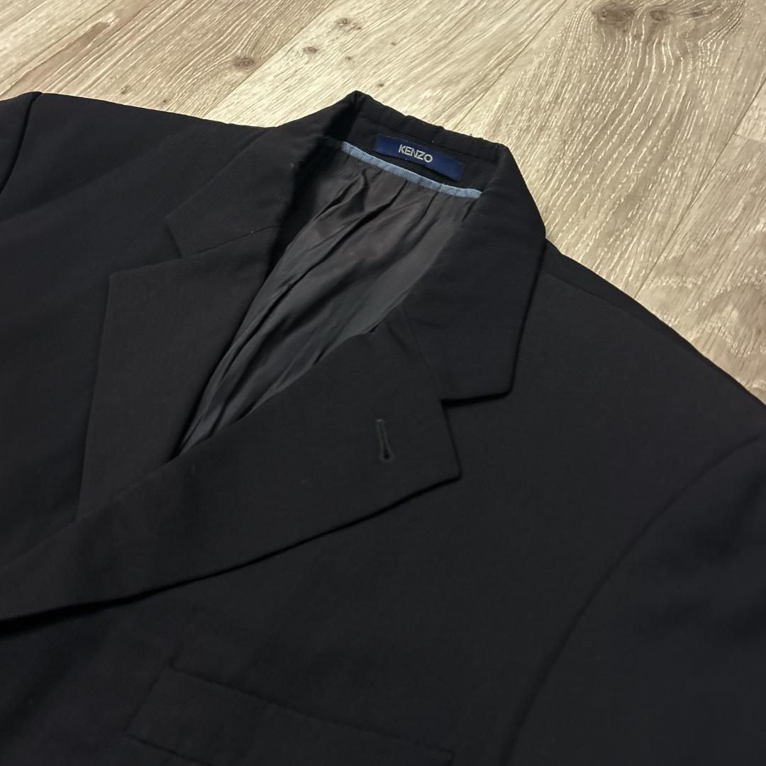 東*局様 パリ KENZO HOMME ケンゾー 秋冬 ウール テーラード ジャ