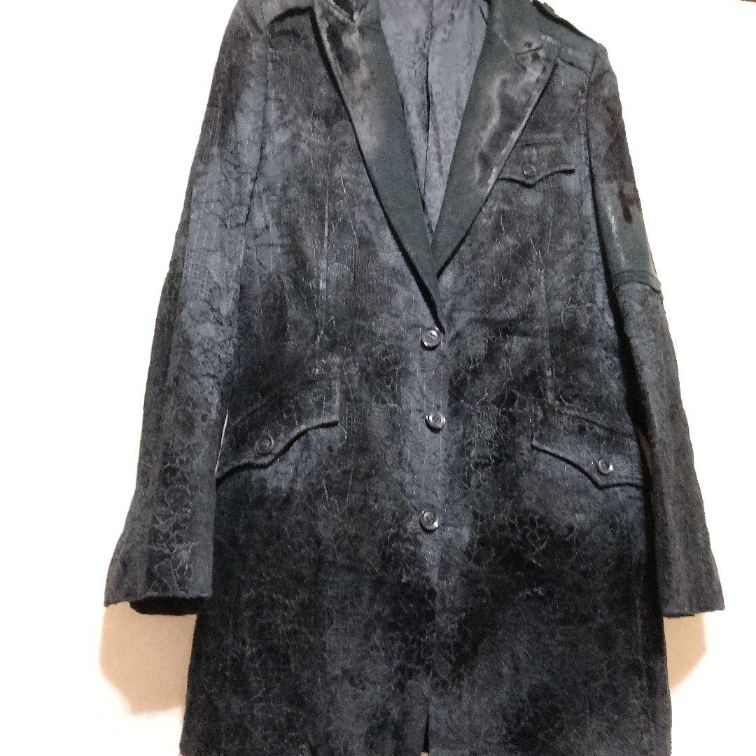 Roen 07AW ミラノコレクション ディアスキン切替ジャケット ミリタリー
