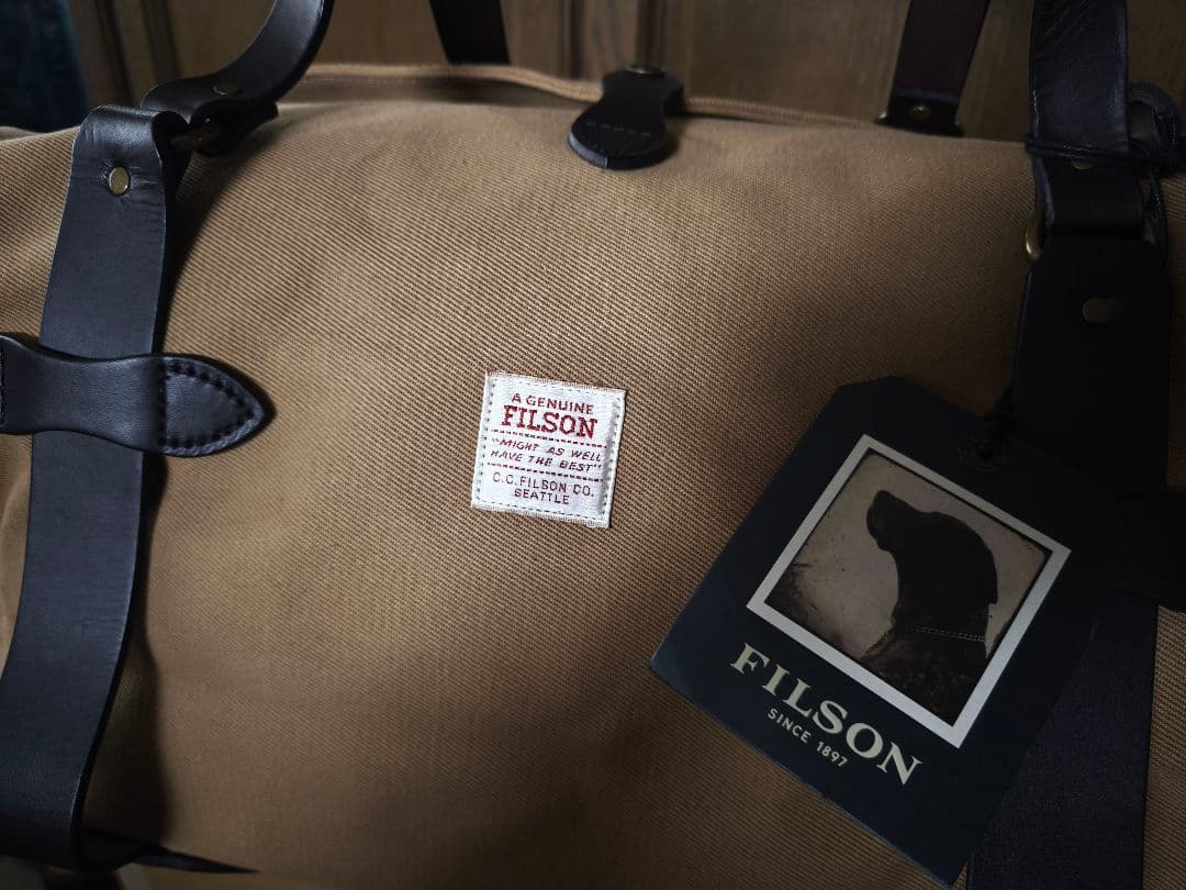 未使用新品　FILSON ラギットツイルダッフルバッグ　Medium