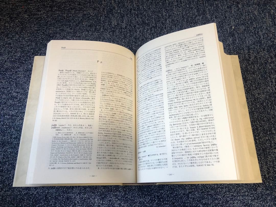 ギリシャ語　新約聖書釈義事典