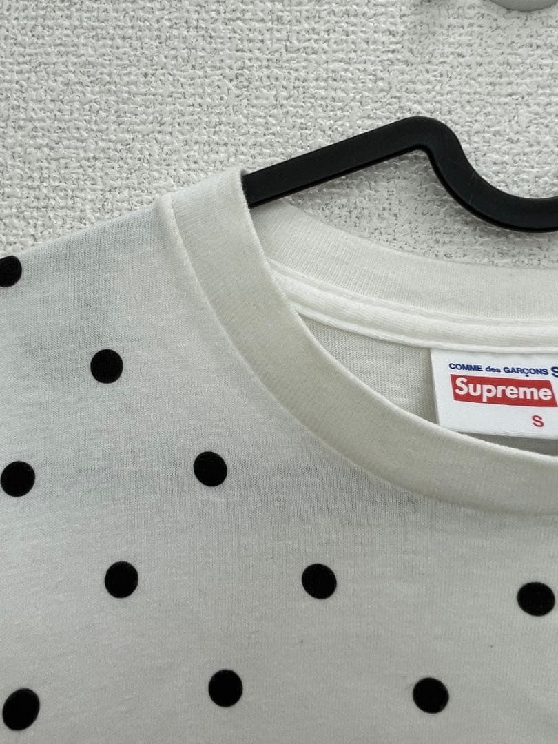 ②大人気　Supreme Tシャツ メンズ　Sサイズ　コットン100% ドット