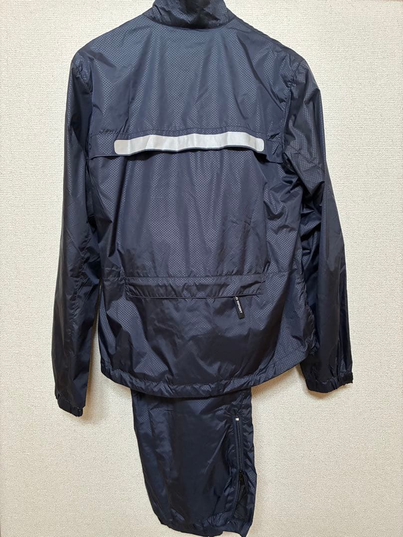 POLO SPORTS ポロスポーツ ナイロン セットアップ S M ネイビー