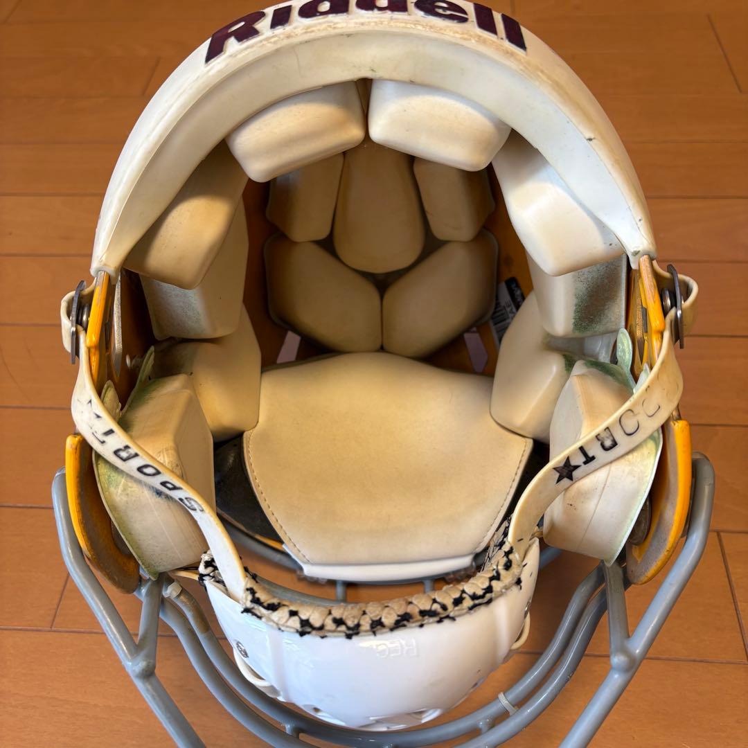 チンベル付き　Riddell ヘルメット　スピードアイコン　Mサイズ