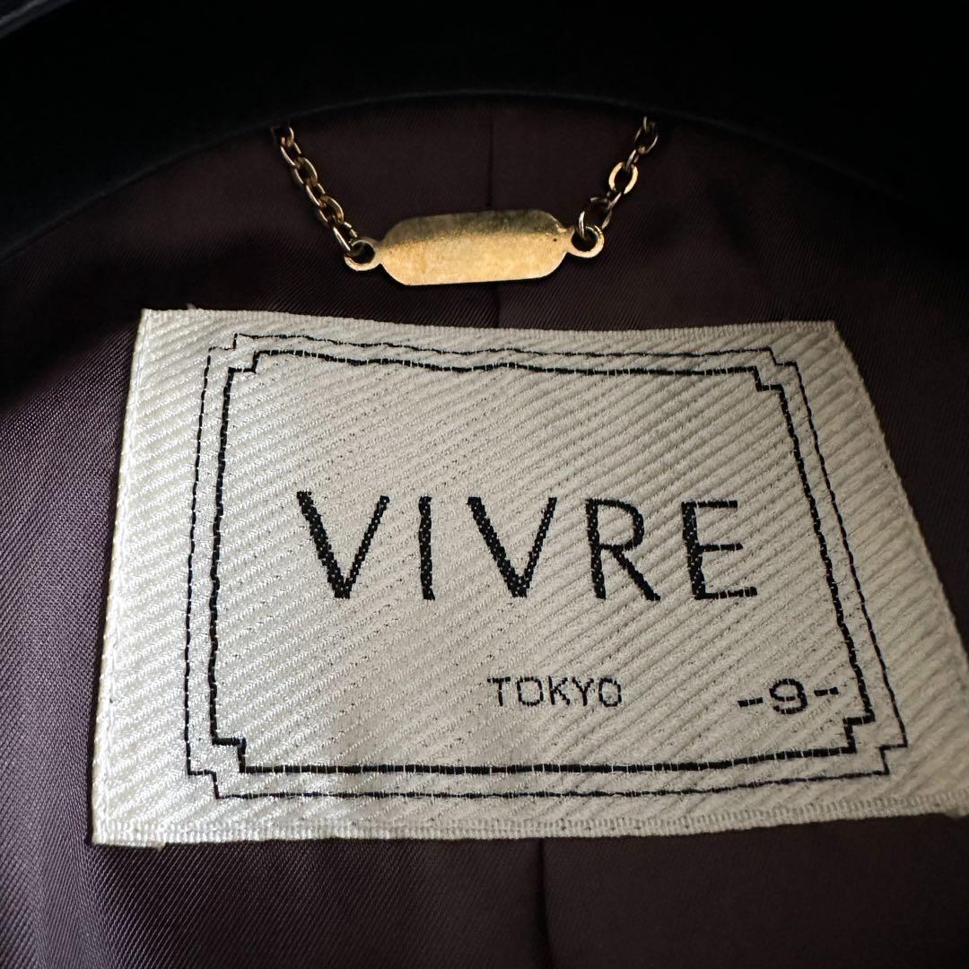 VIVRE TOKYO ビブレトーキョー アンゴラ ウール ロングコート ファー