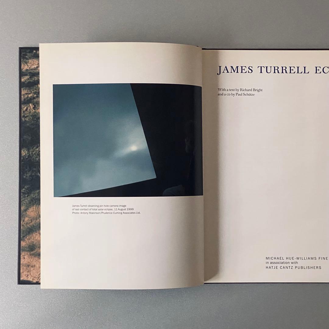 《絶版・希少本》 James Turrell: Eclipse