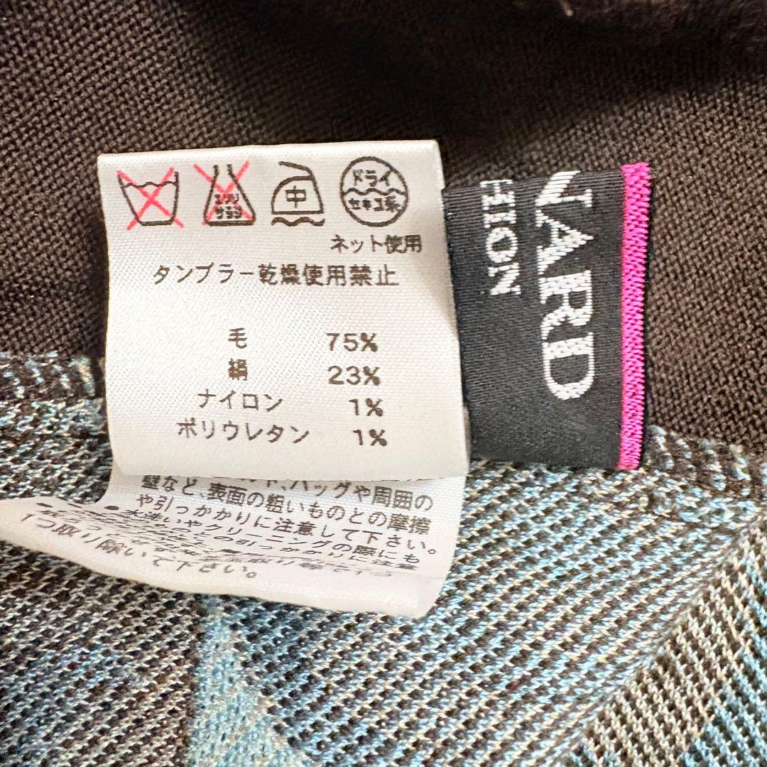 レオナール❤️タートルネック 長袖 ウール シルク ニット LL ブラウン 美品⭐️
