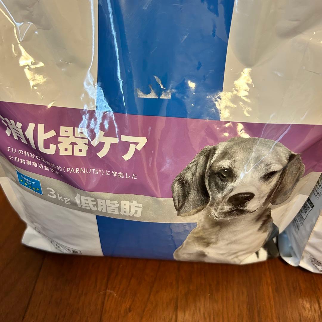 ベッツウェル 犬用食事療法食 消化器ケア 低脂肪 3kg➕1kg