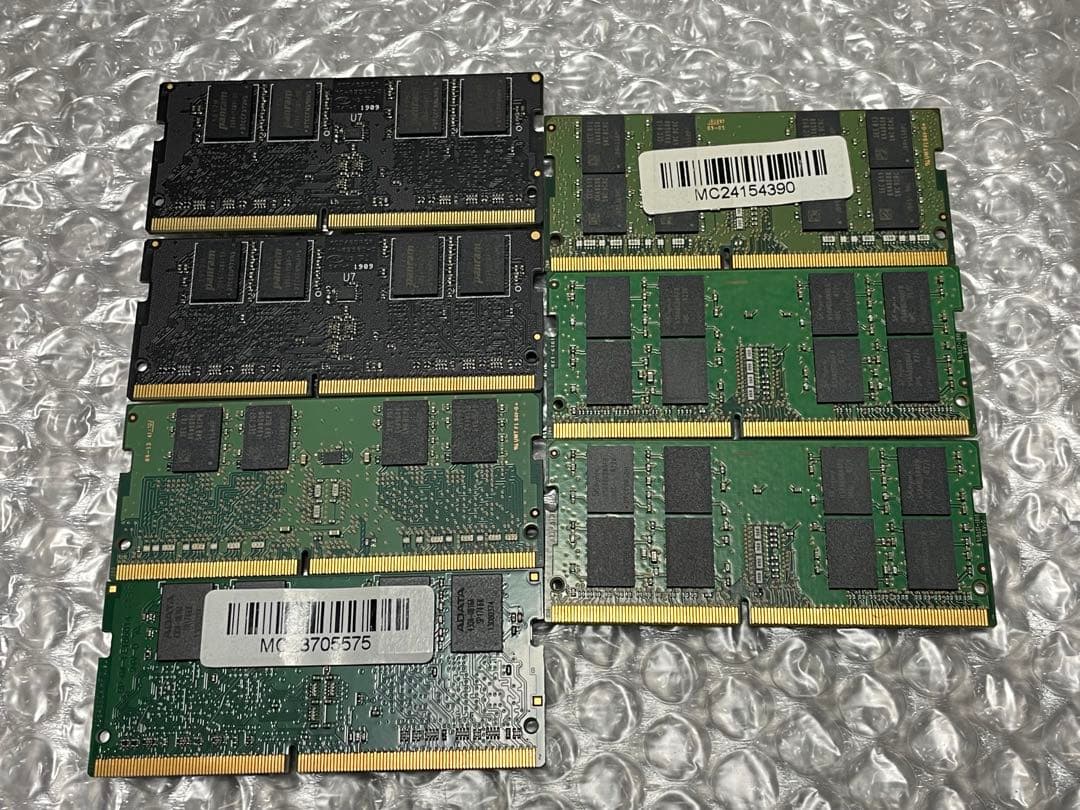 ノート用メモリー　DDR4 8GB＋16GB