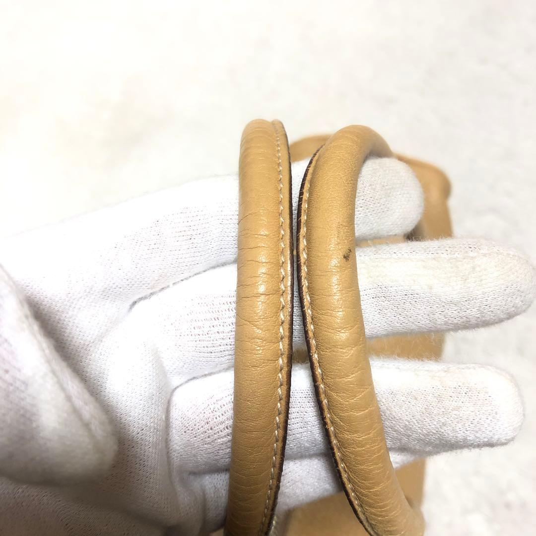 PRADA vigntage ハンドバッグ ミニボストン レザー カデナ キー