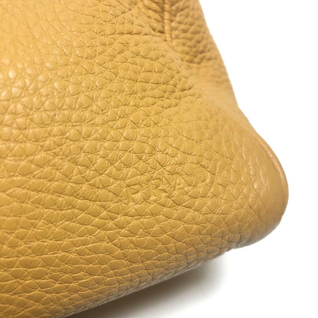 PRADA vigntage ハンドバッグ ミニボストン レザー カデナ キー
