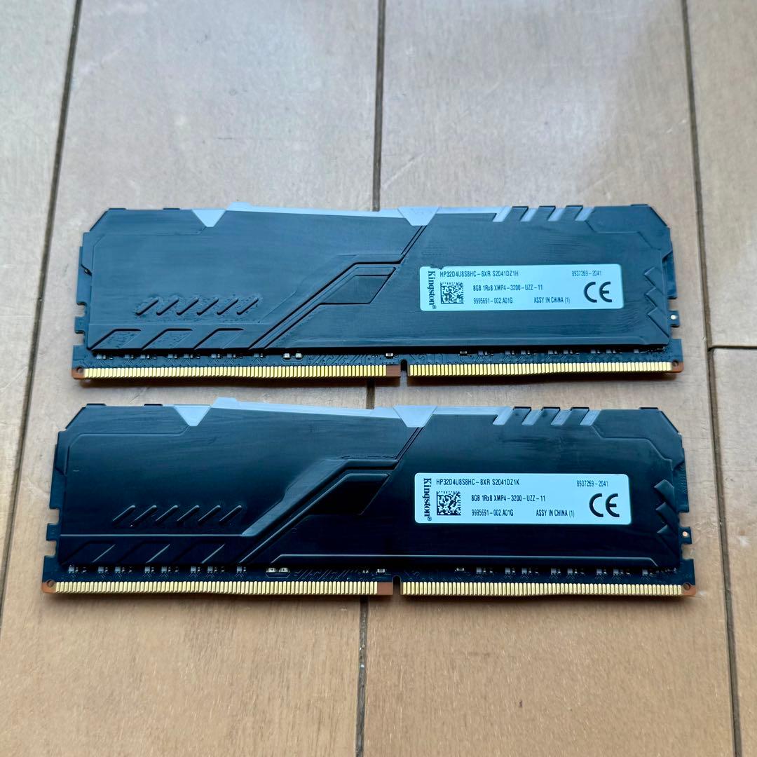 HyperX DDR4 8GB×2 16GB 3200MHz メモリ