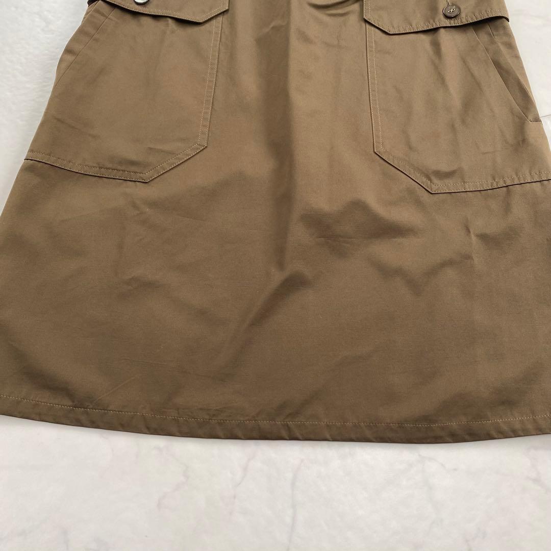 タグ付き新品★MaxMara STUDIO ノースリーブワンピース ブラウン42