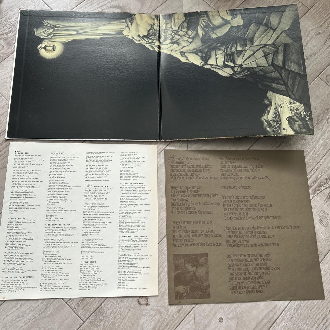 レッド・ツェッペリン IV LPレコード P-10125A：アナログ