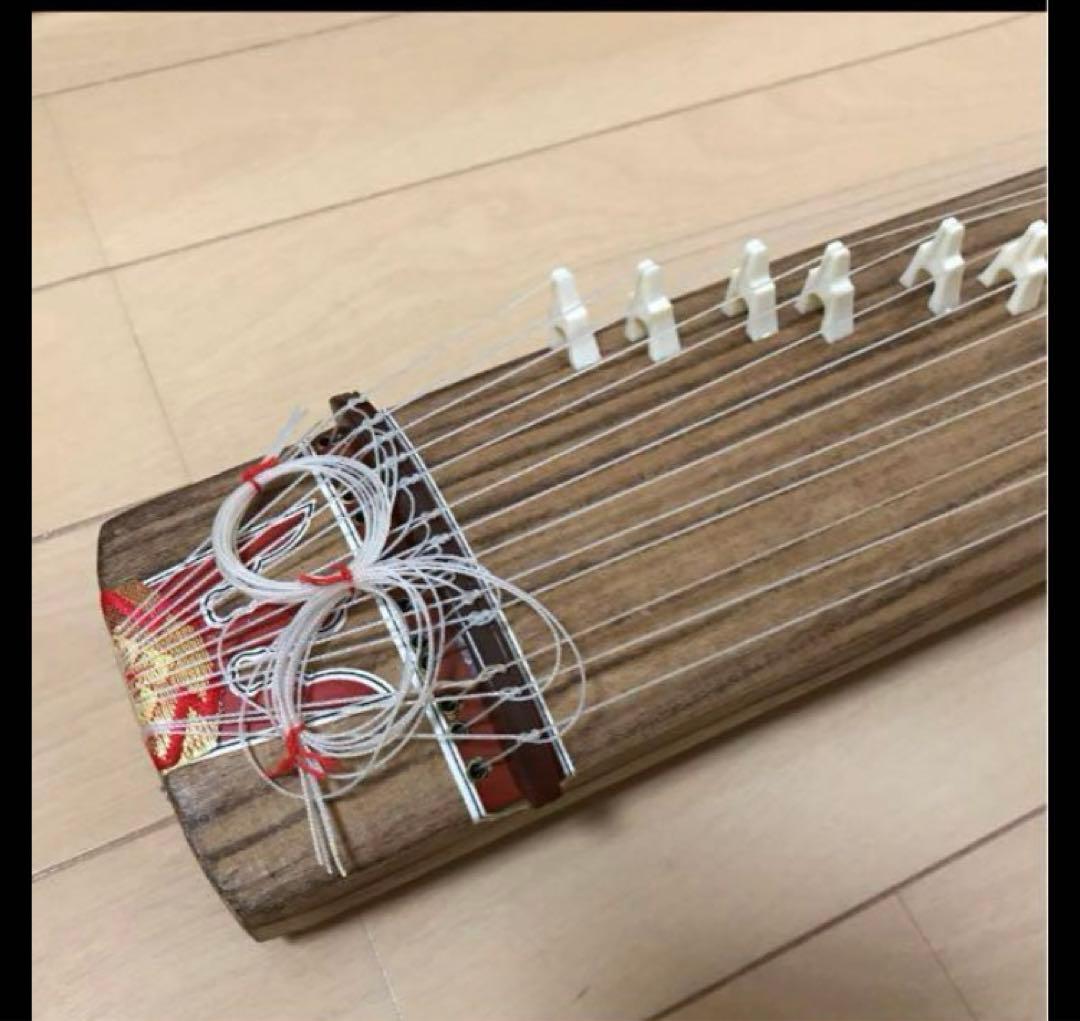 お琴・ミニチュア・和楽器・木製・レトロ・希少