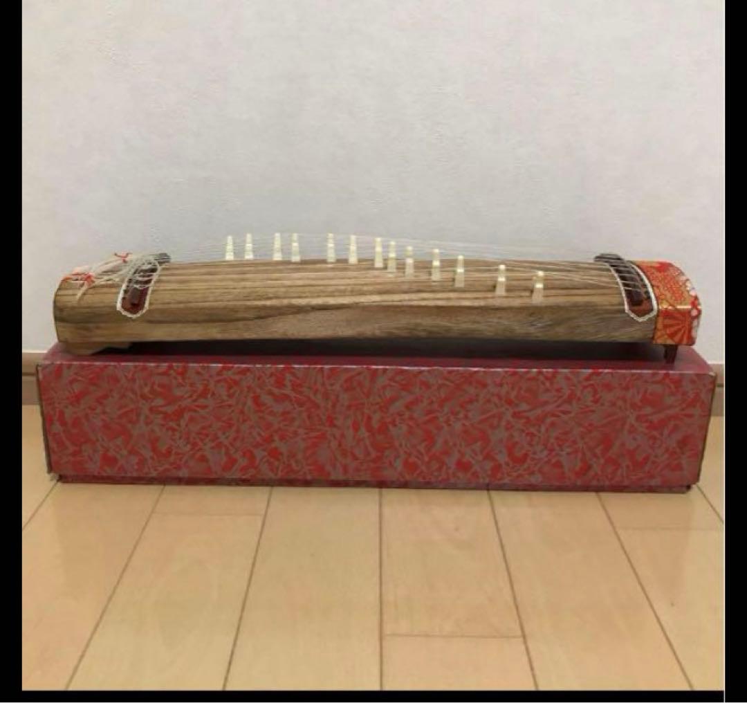 お琴・ミニチュア・和楽器・木製・レトロ・希少