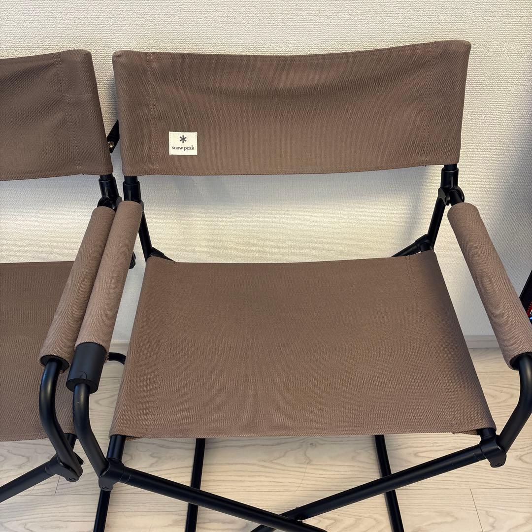 スノーピーク FDチェアワイド　グレー　2脚