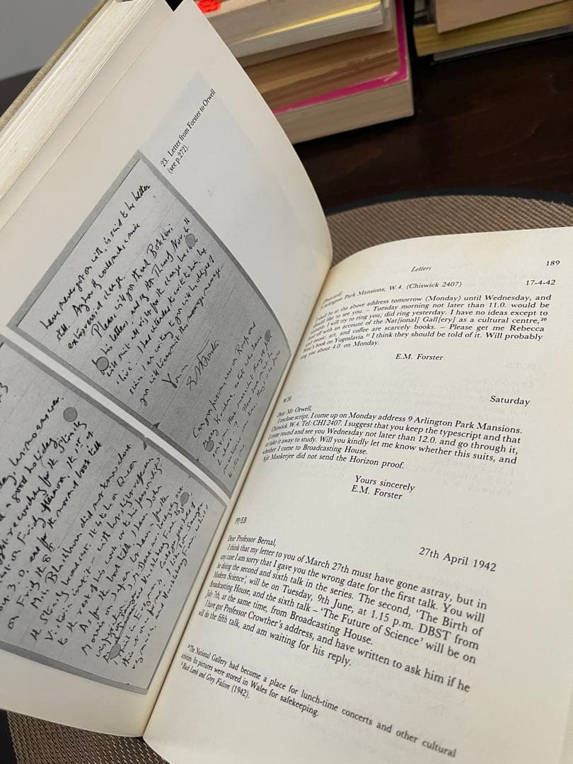 洋書 ORWELL THE WAR BROADCASTS