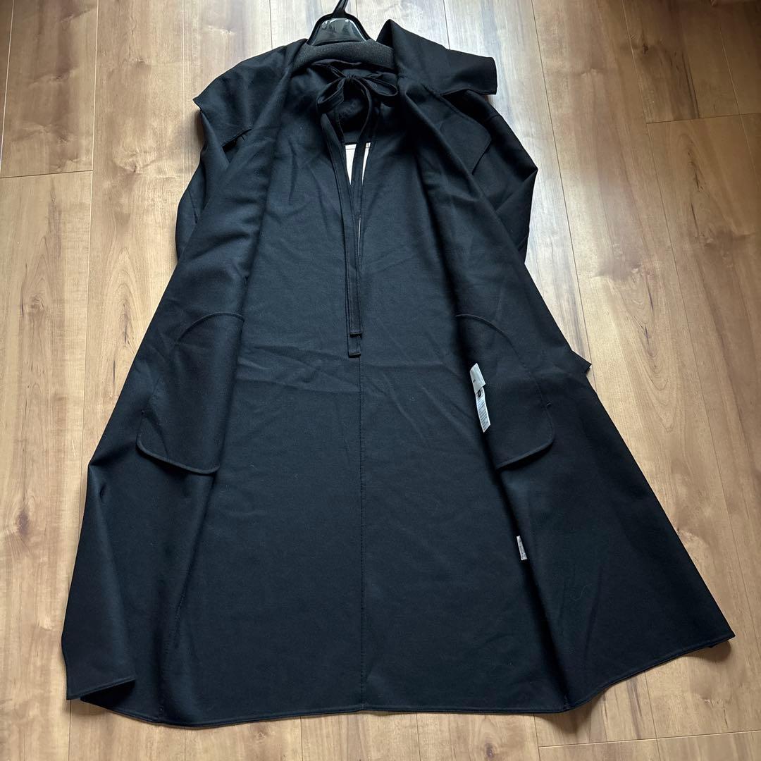 新品　ダブルスタンダードクロージング　定価¥5万3900円　ロングコート　黒