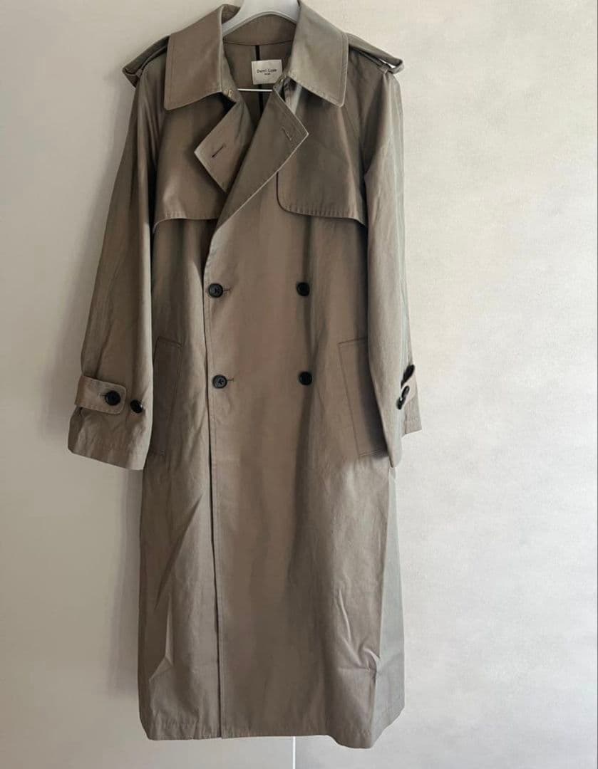 Demi-Luxe BEAMS コットンシャンブレー トレンチコート
