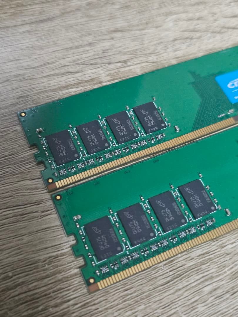 Micron crucial DDR4 3200 8GB ×2 計 16GB