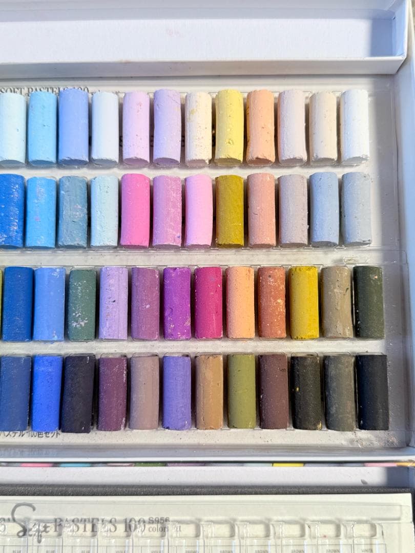 ホルベイン アーチスト ソフトパステル 100色セット　956　①