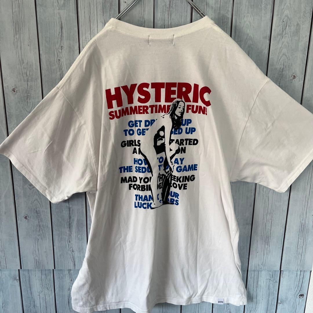 【希少品 即完売モデル】ヒステリックグラマーヒスガール 半袖Tシャツ ビックロゴ