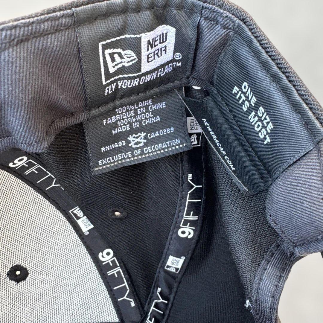 RHC x New Era LAロゴ ベースボールキャップ ブラック