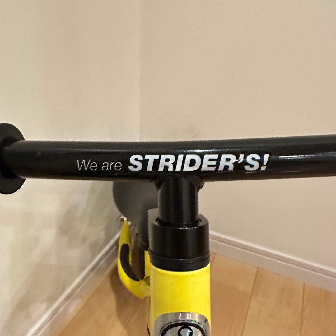 匿名配送　STRIDER バランスバイク 12インチ ストライダー　イエロー