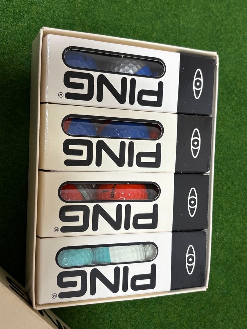 ④PING ツートンカラー ボール ヴィンテージ 1BOX