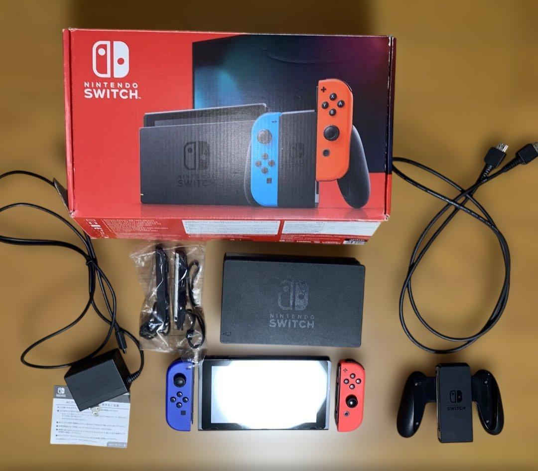 Nintendo switch 本体セット 液晶綺麗 Joy-Con良好