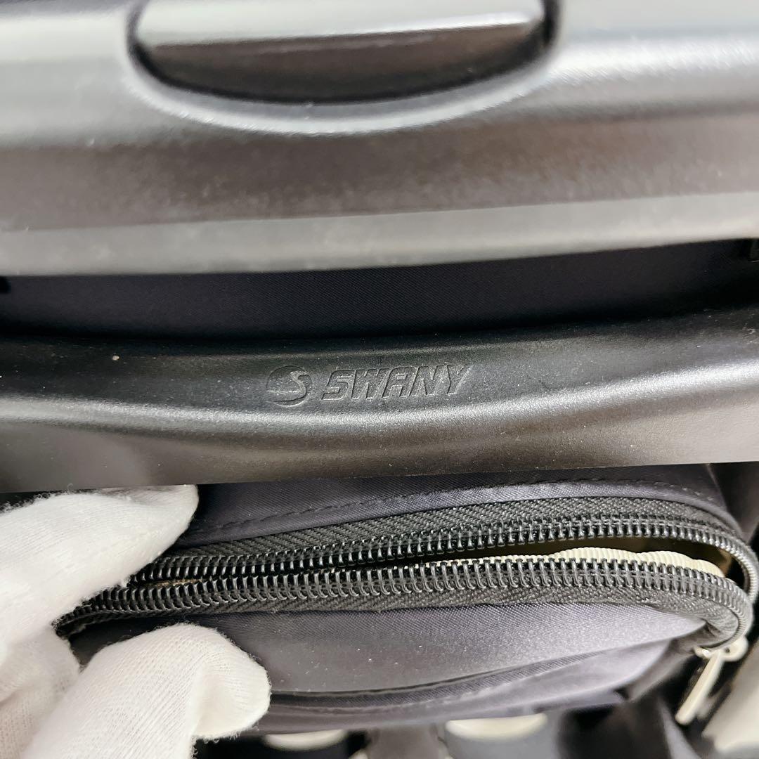 【未使用品】SWANY スワニー キャリーカート ブラック 4輪 大容量