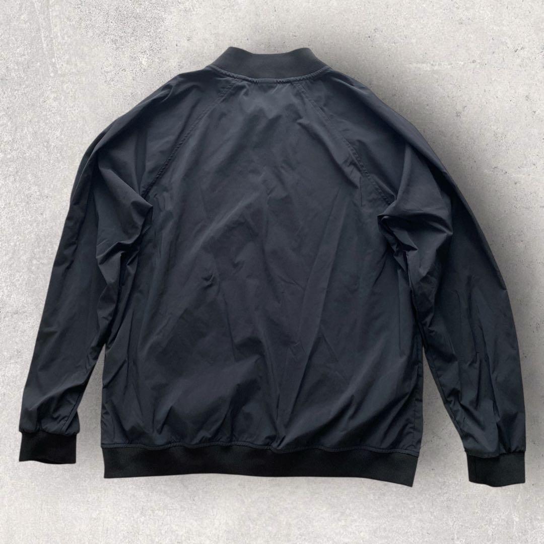 【NEW ERA】 美品 ニューエラ ジャケット 春先 ブラック XXL