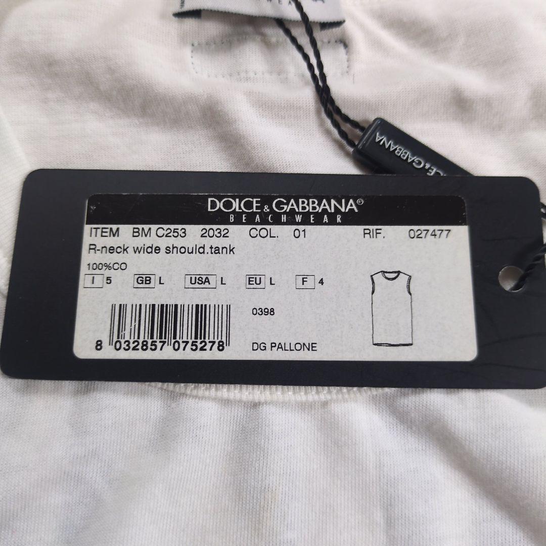 【新品】DOLCE＆GABBANA GALCIO サッカープリント タンクトップ