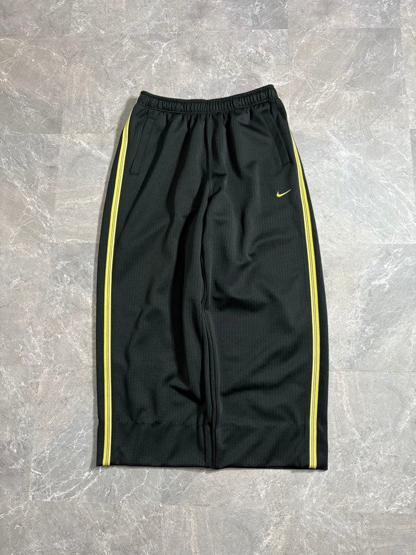 パンツ 00s NIKE baggy check jersey track pants