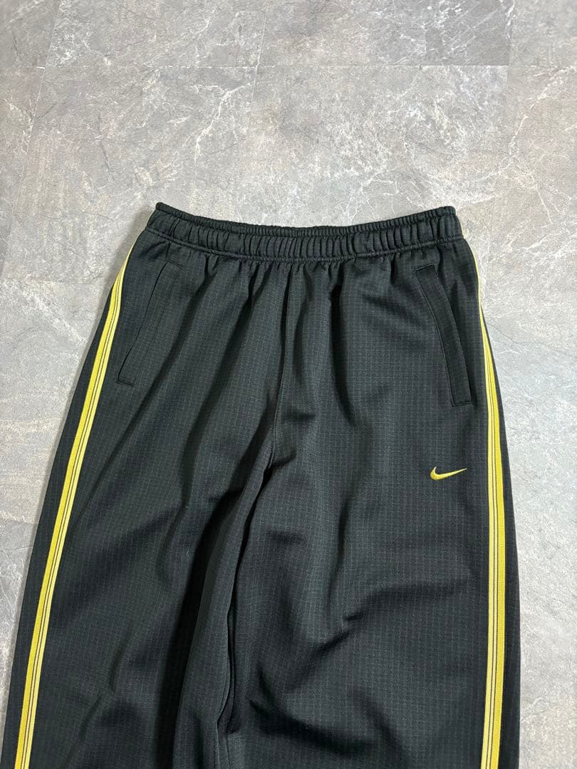パンツ 00s NIKE baggy check jersey track pants