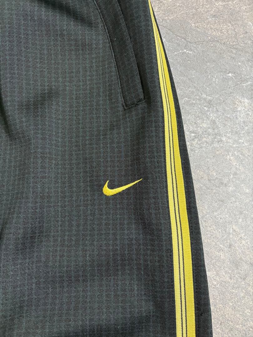 パンツ 00s NIKE baggy check jersey track pants