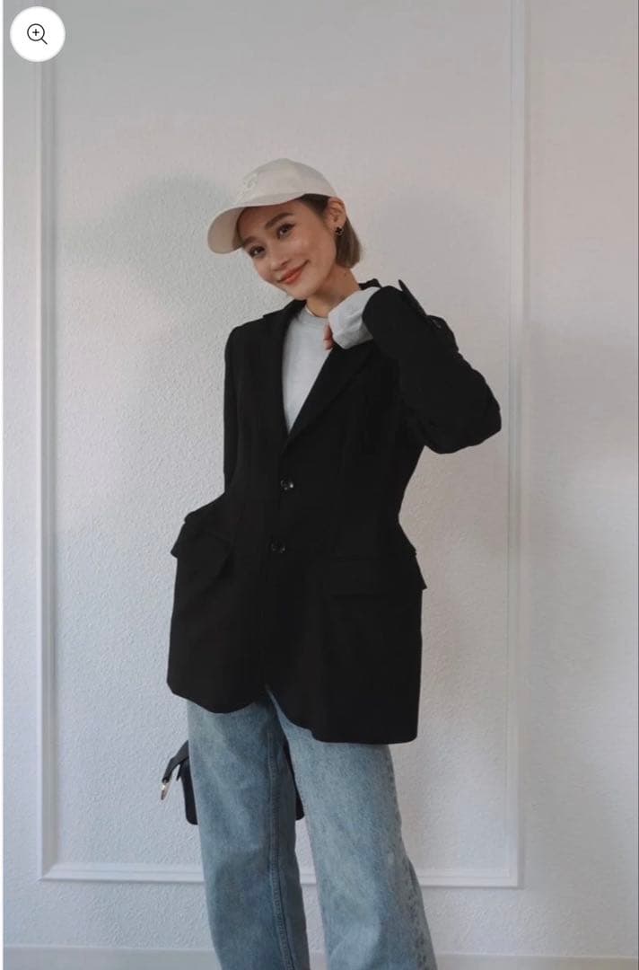 3/15•3/16だけのSALE❗️ELLIE ペプラムジャケット【BLACK】