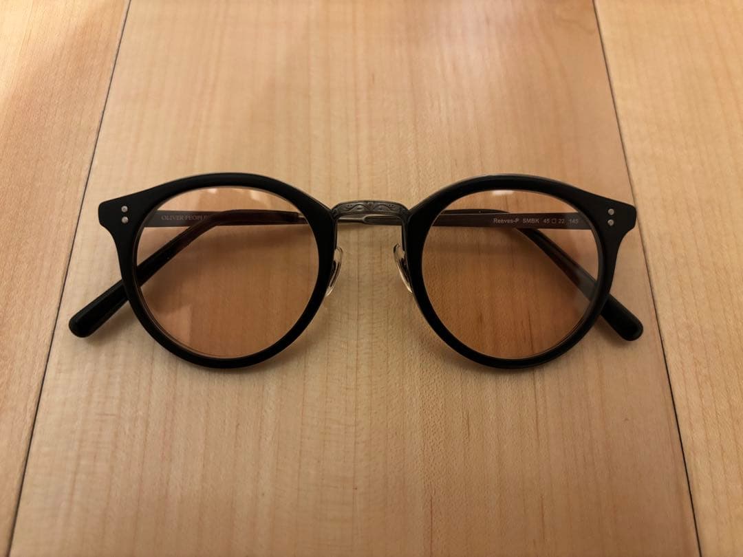 希少オリバーピープルズOLIVER PEOPLESメガネReeves-P 日本製